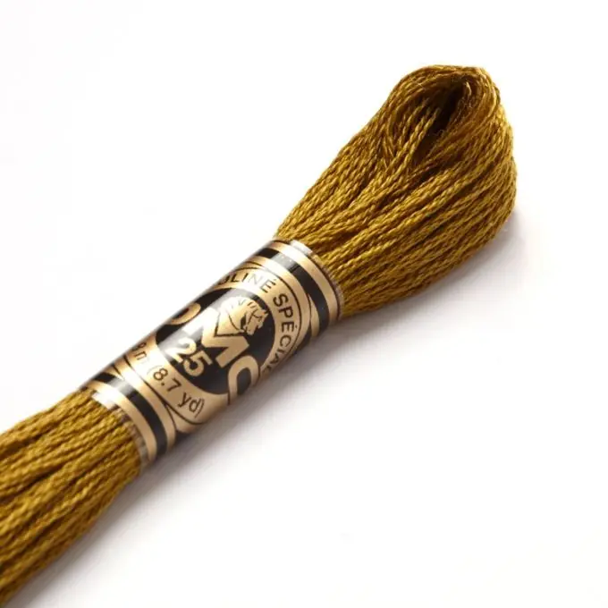 Meistverkauft Mouliné-Faden für Stickereien – Grüntöne – COL 831