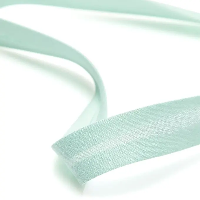 Schrägband für alle Textilien – Hellgrün, 20 mm Handgefertigt