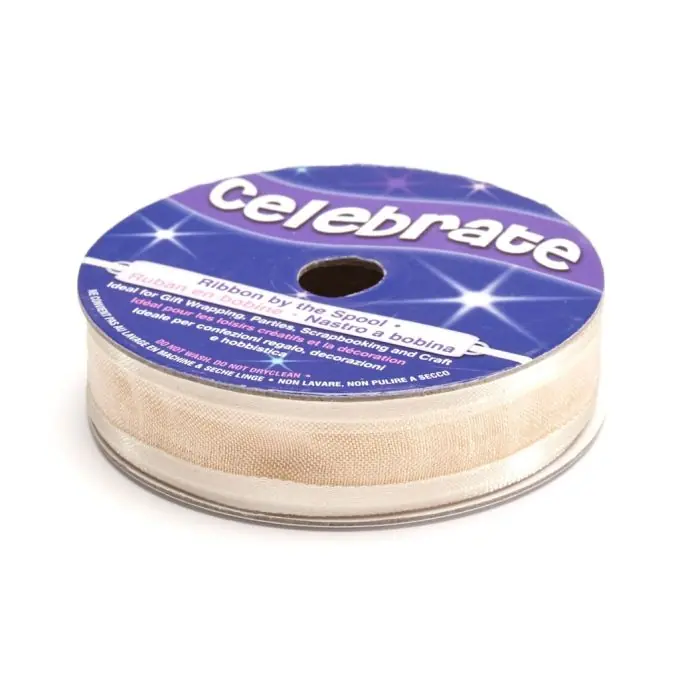 Weltweiter Versand Organzabandspule, golden