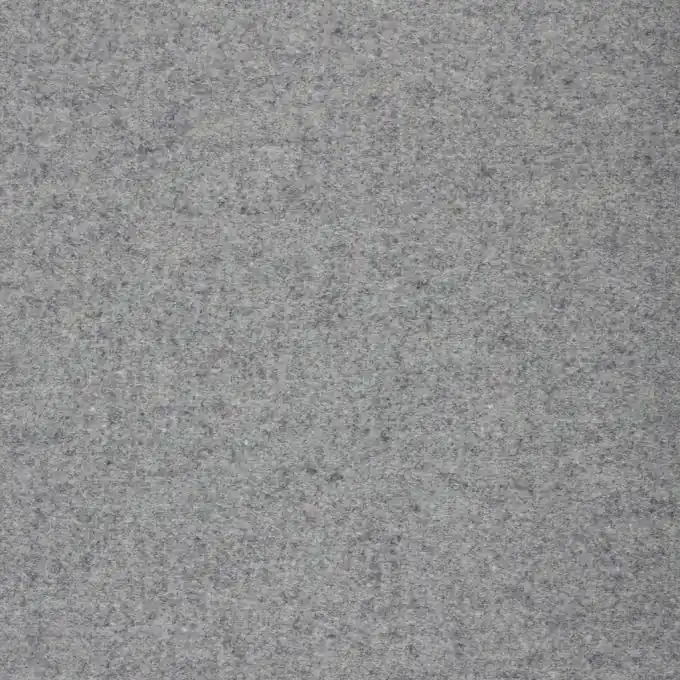 Solange Der Vorrat Reicht Wollstoff grau merliert