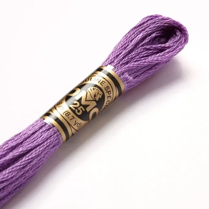 Top-Preis Mouliné-Faden für Stickereien – Rosa-violette Töne – COL 553