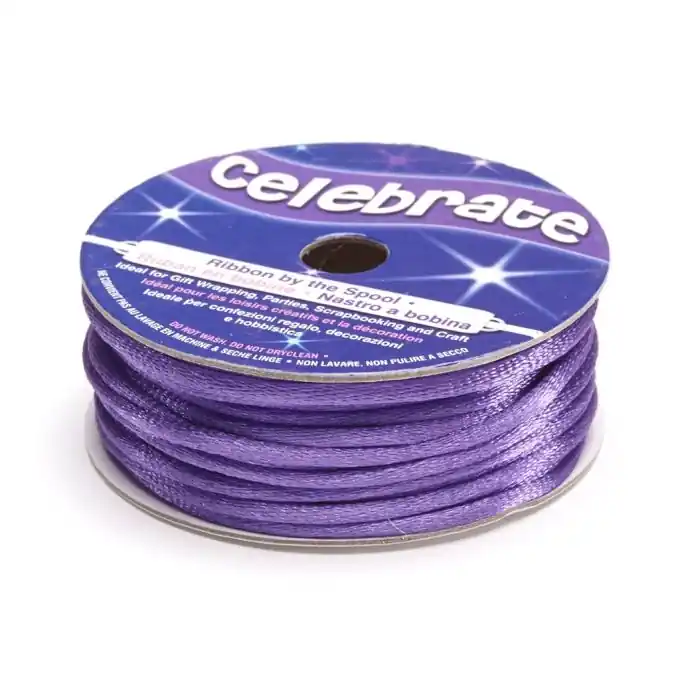 Kordel auf Spule 2 mm, violett Solange Der Vorrat Reicht
