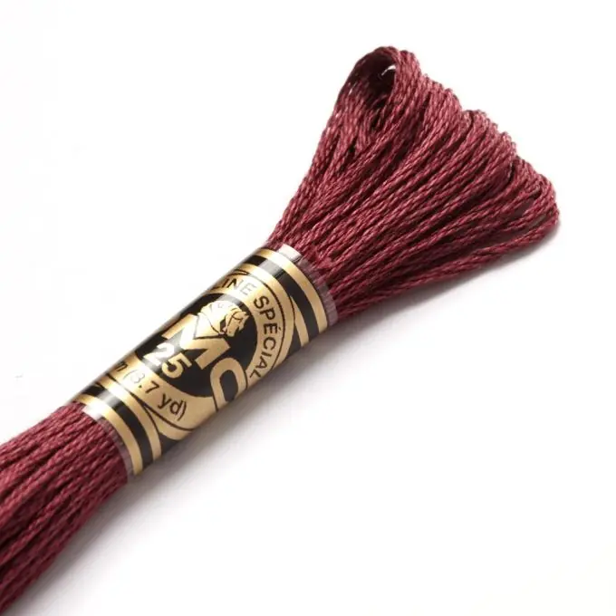 Kostenloser Versand Mouliné-Faden für Stickereien – Rosa-violette Töne – COL 3802