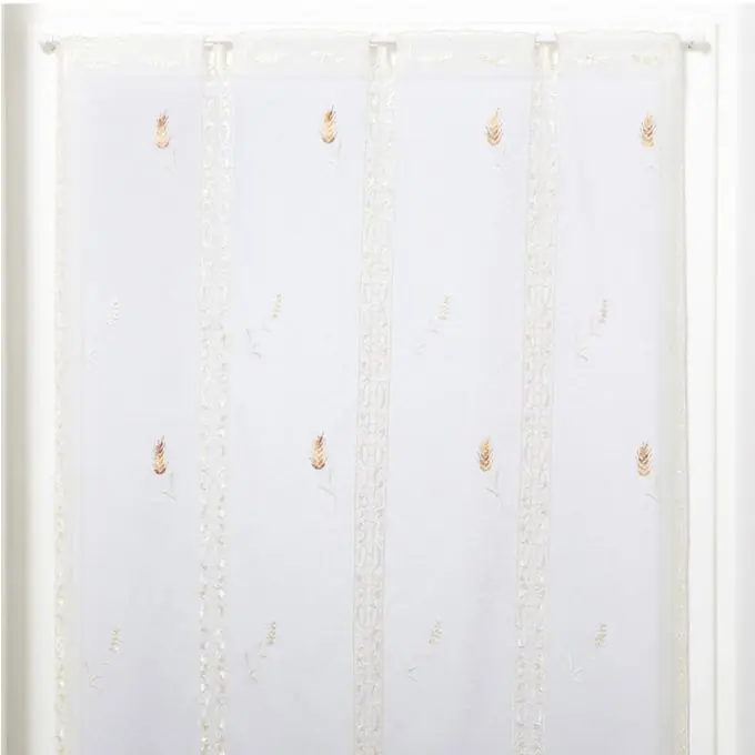 Geprüft Gardine Strohblumenmuster