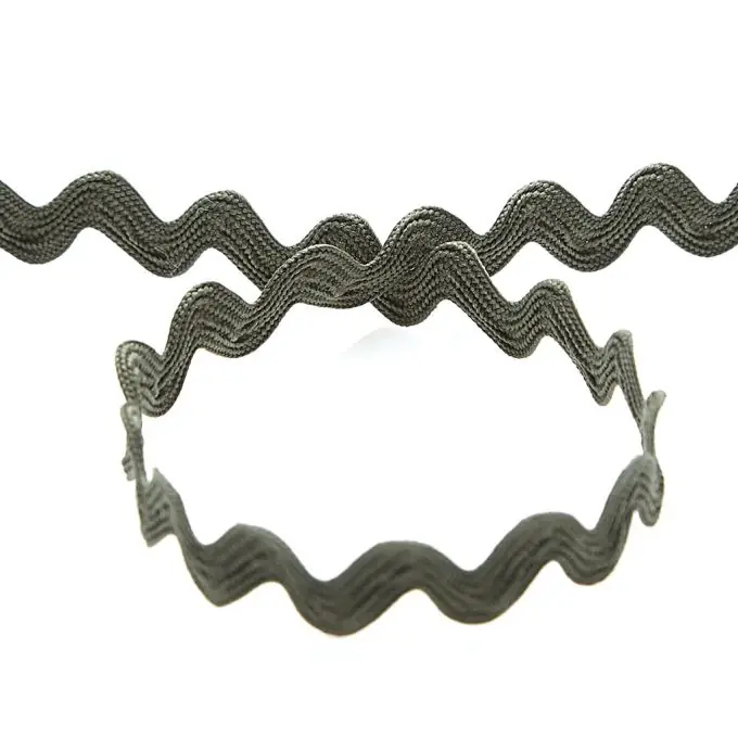 Mega-Angebot Zackenlitze – Khaki 12 mm