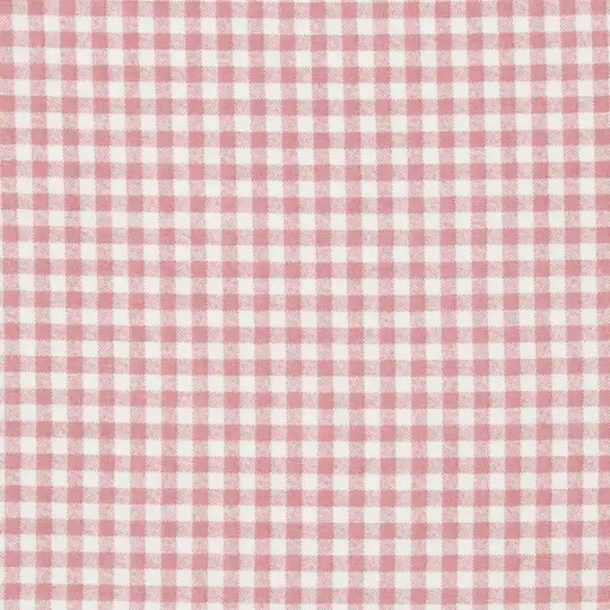 Markenprodukt Vichy-Karostoff Baumwolle 145 cm Breite Rosa