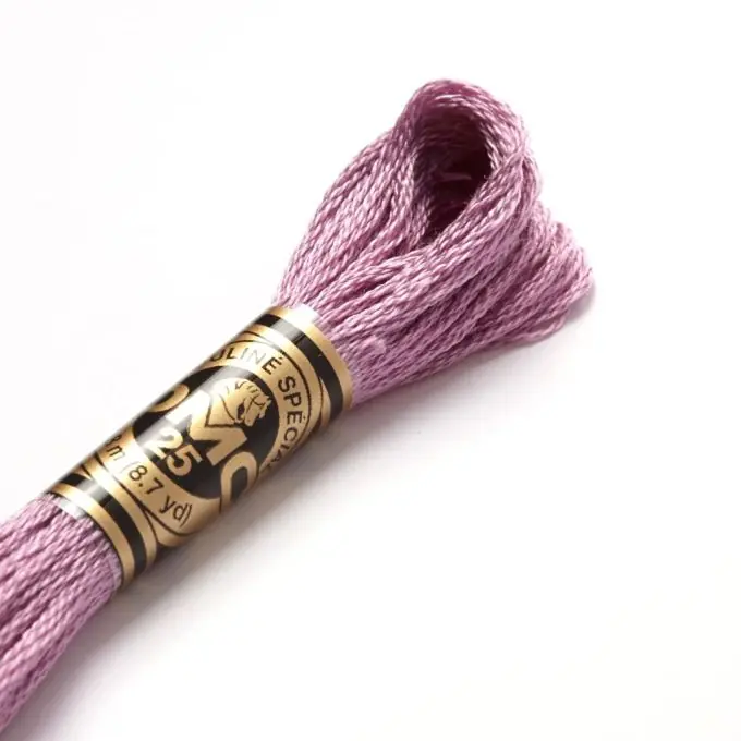 Mouliné-Faden für Stickereien – Rosa-violette Töne – COL 3836 Bestseller