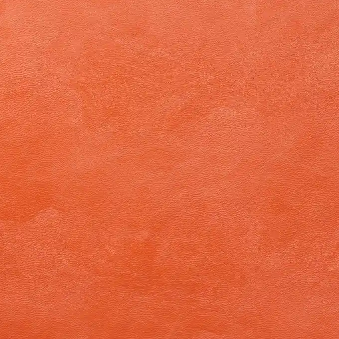 Letzte Chance Orangefarbener Kunstleder 145cm Breite Uni – Simili Cuir