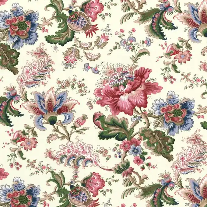 Ausverkauf Deko- und Vorhangstoff Fleurs Persepolis (Blumen Persepolis) große Größe