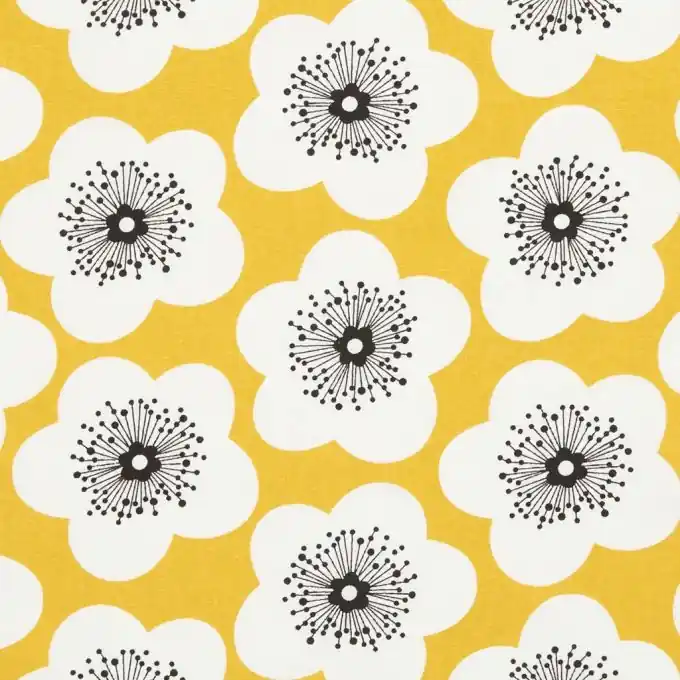 Baumwollstoff Große Blumen 140cm Breite Bestpreis