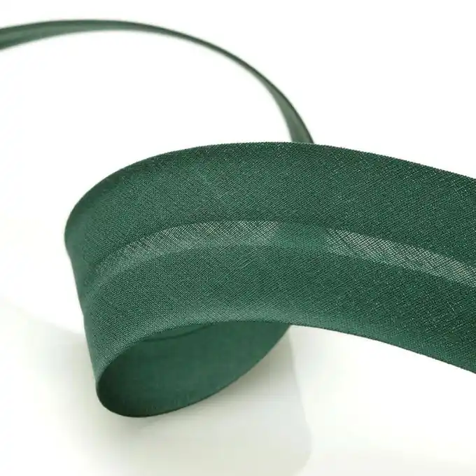 Textilband Dunkelgrün 40 mm – Biais Alle Stoffe Preisknaller