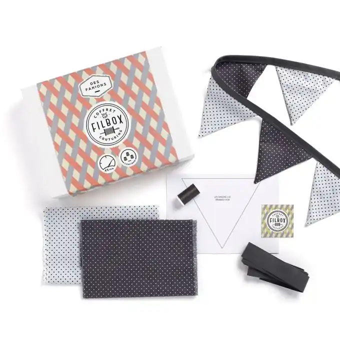 Filbox Fanions Nähset Schnäppchen