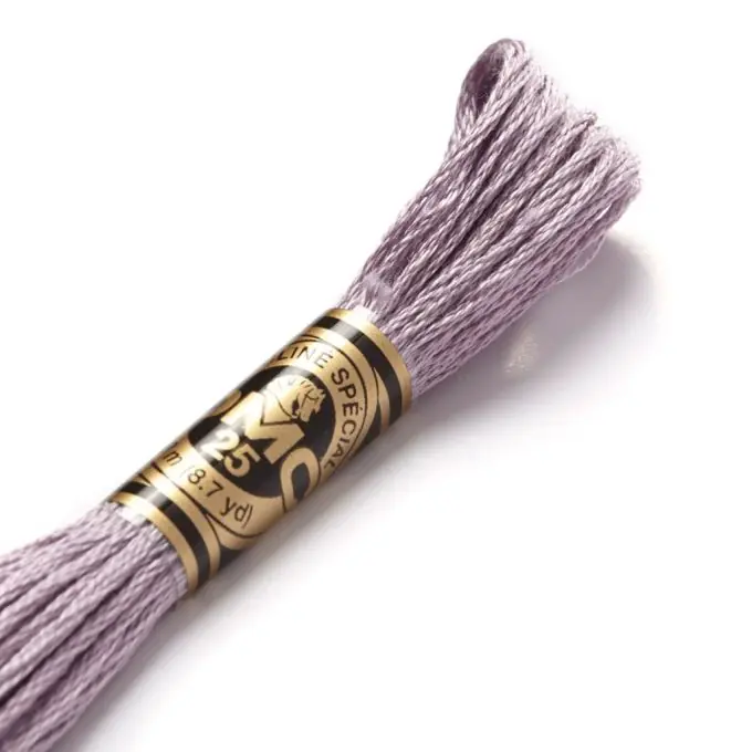 Heute Kaufen Mouliné-Faden für Stickereien – Rosa-violette Töne – COL 3042