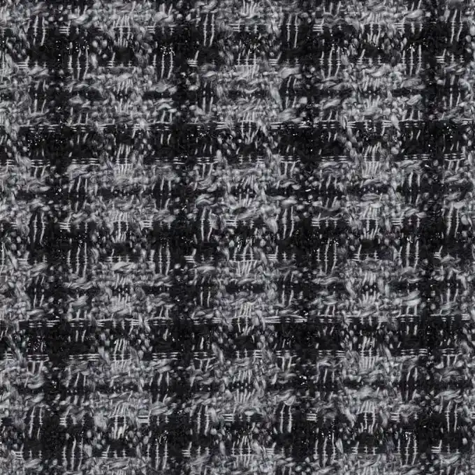 Sichere Zahlung Kariertes Tweedstoff 145cm Breite