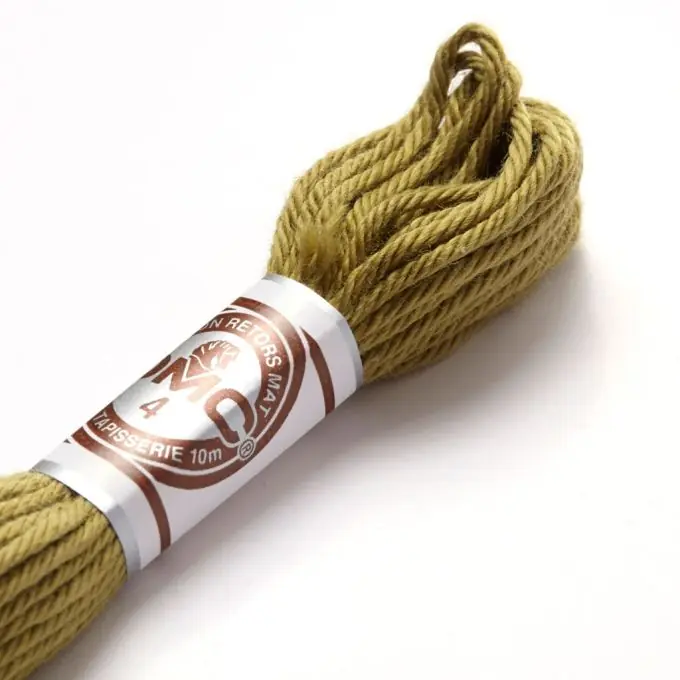 Hochwertig Zwirnsfaden für Stickerei, mattes Grün – COL 2012