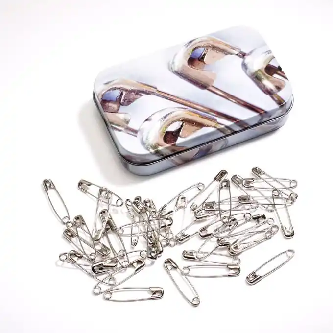 Sichere Zahlung Sicherheitsnadeln 27 mm Box – 27 mm Größe