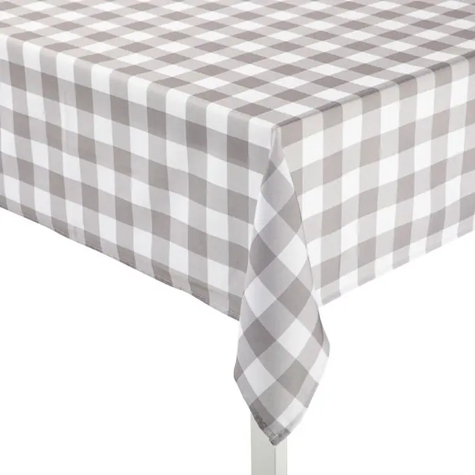 Vichy Frenchy Tischdecke 154cm – Kariert Highlight