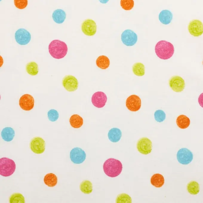 Preis Gesenkt Baumwollstoff Tupfen Mehrfarbig 160cm Breite