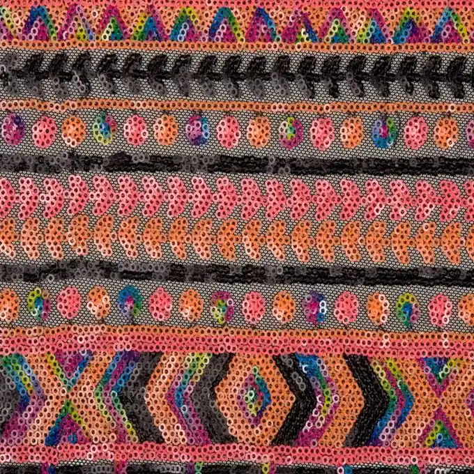 Pailletten-Netzstoff Premium