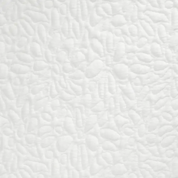 Kostenfreie Lieferung Blumiges Netzgewebe 152cm Weiß – Dekorativer Stoff