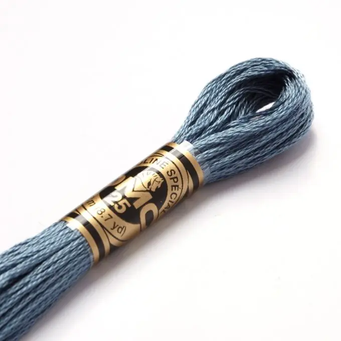 Heute Kaufen Mouliné-Faden für Stickereien – Blautöne – COL 931