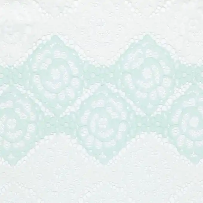 Abverkauf Spitzenstoff zweifarbig