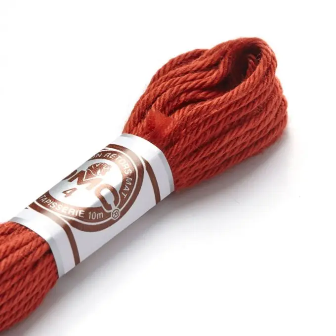 Hochwertig Zwirnsfaden für Stickerei, mattes Rot – COL 2354