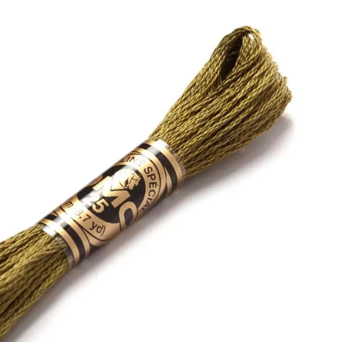 Angebot Mouliné-Faden für Stickereien – Grüntöne – COL 3011