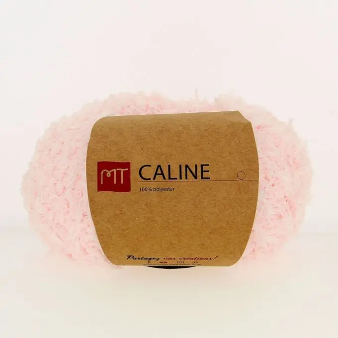 Strickgarnknäuel Caline, blassrosa Top-Seller