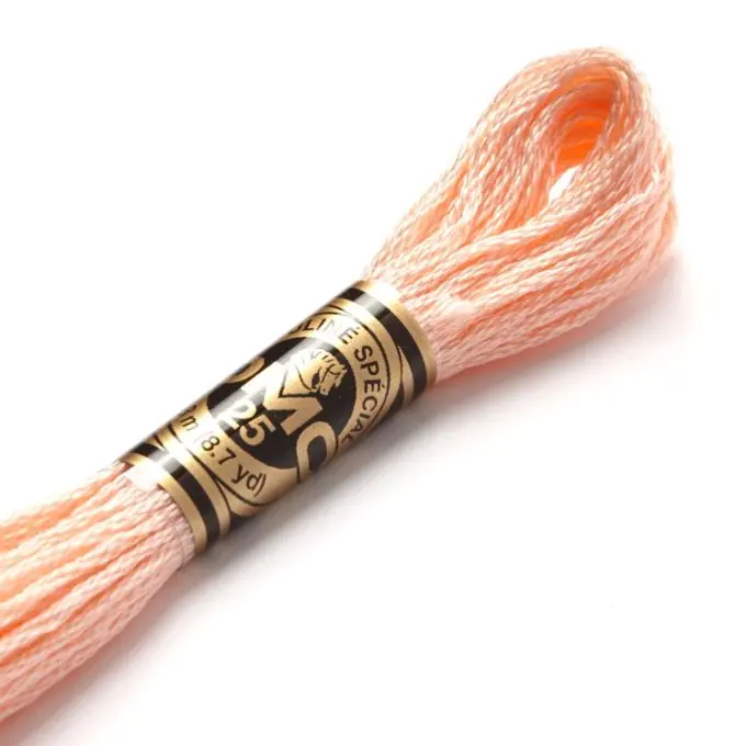 Markenprodukt Mouliné-Faden für Stickereien – Rosa-violette Töne – COL 967