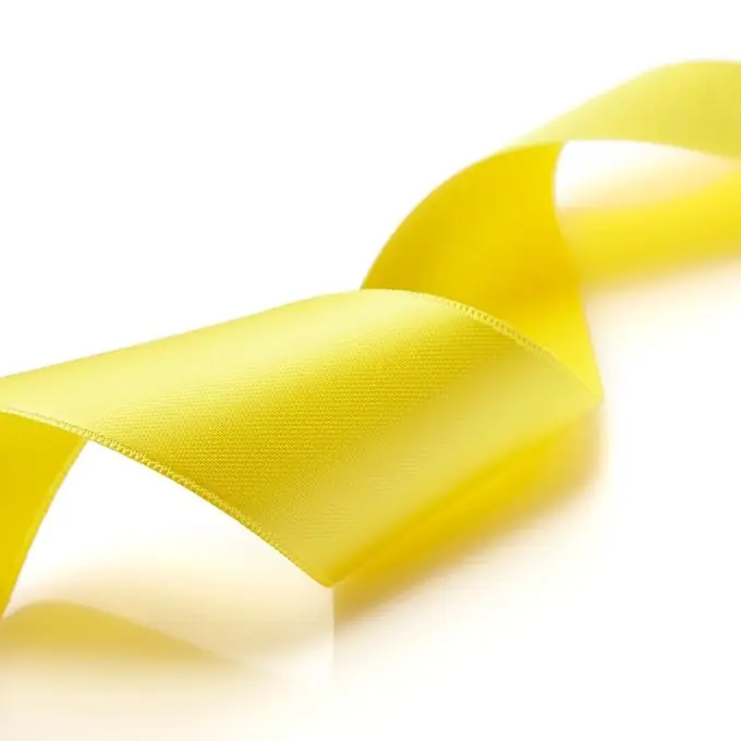 Satinband – Mittelgelb Neue Ware