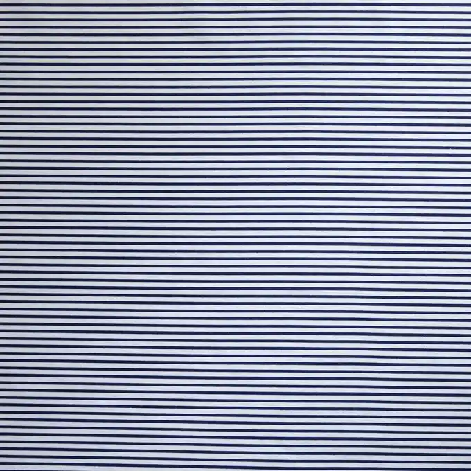 Cretonne Kinder bedruckt Streifen marineblau L140 Meistverkauft