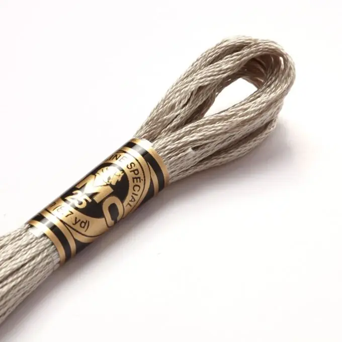 Echt Mouliné-Faden für Stickereien – Weißtöne – COL 648