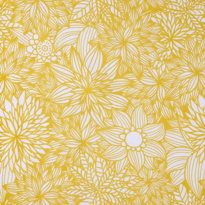 Bedruckter Baumwollstoff Große Blumen – 150cm Breite Finale Aktion