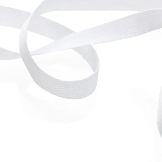 Gratis Versand Band aus Baumwolle – Weiß