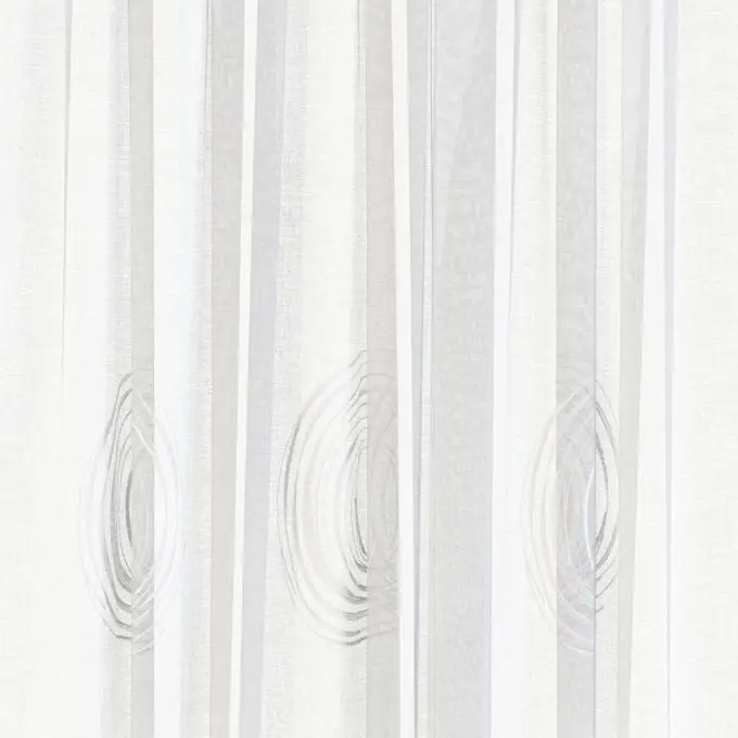 Bestickte Gardine, Spirale, extra breit Neue Kollektion