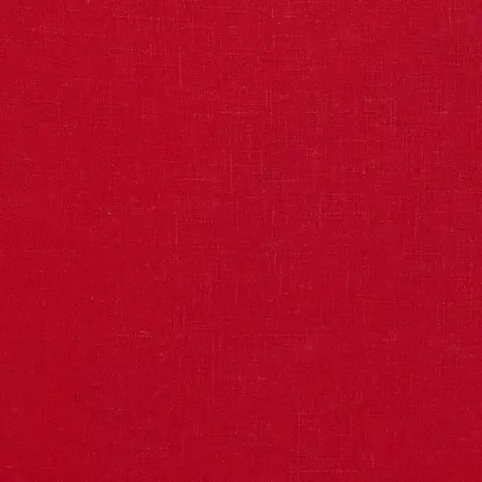 Roter Ramie-Stoff 139cm Breite Unifarben Knallerangebot