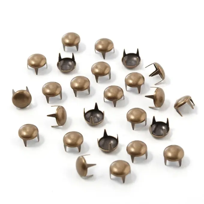 Krallennieten rund, bronzefarben Heißes Angebot