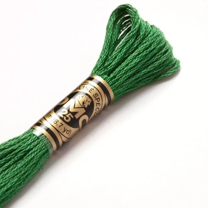 Heißes Angebot Mouliné-Faden für Stickerei – Grüntöne – COL 700