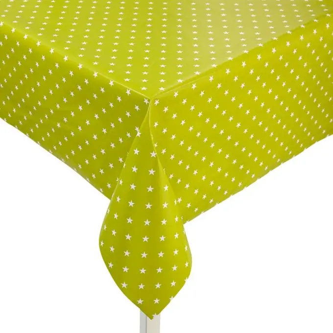 Zertifiziert Wachstuch Sterne