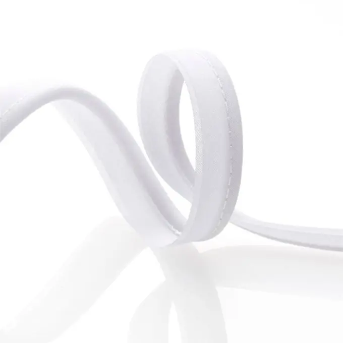 Paspeln für alle Textilien, weiß, 15 mm Mega-Angebot