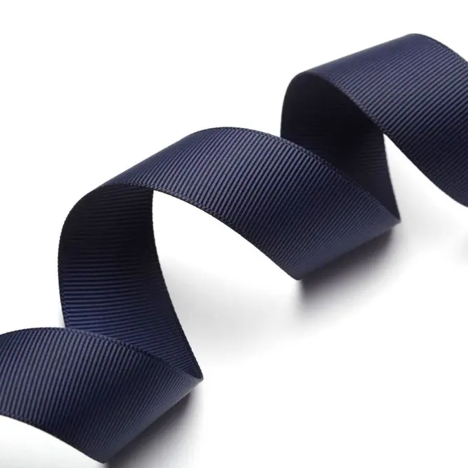 Neue Ware Ripsband – Marineblau 25mm