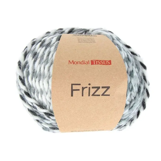 Preisreduziert Strickgarn Frizz grau