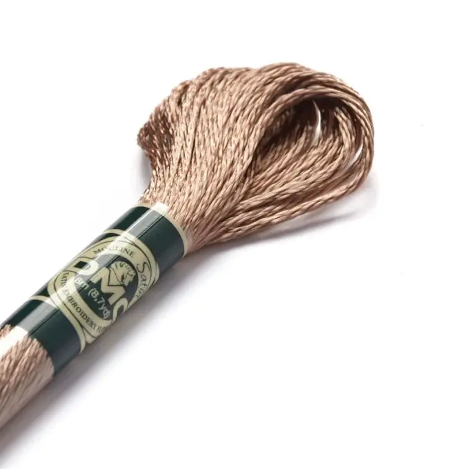 Satin Mouliné-Faden braun Jetzt Zugreifen