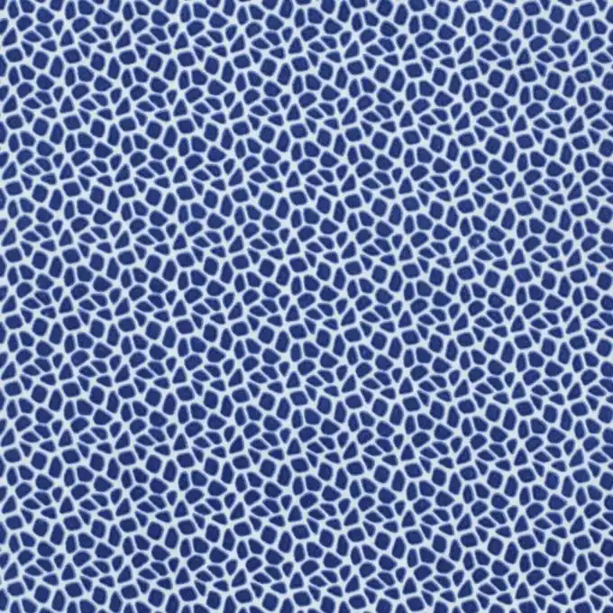 Blaue Baumwollsatin-Stoff, 135 cm Breite Ausverkauf