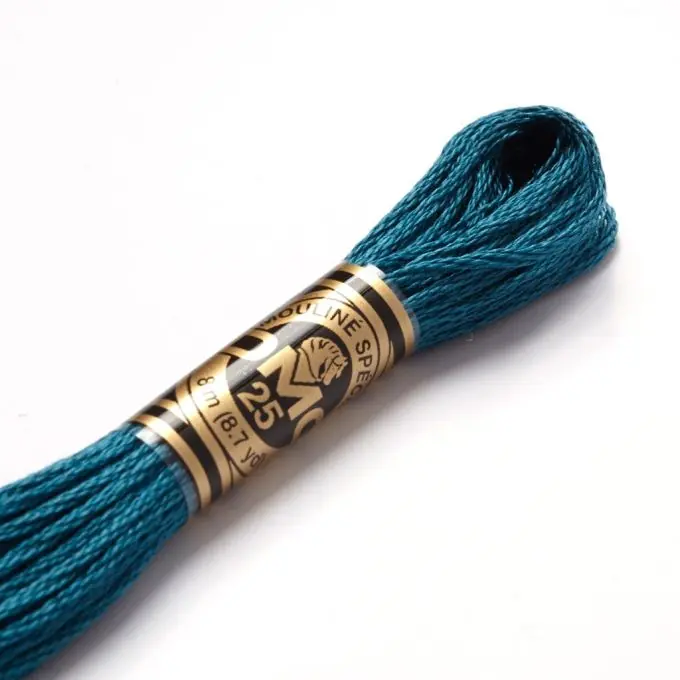 Kostenloser Versand Mouliné-Faden für Stickereien – Blautöne – COL 3808