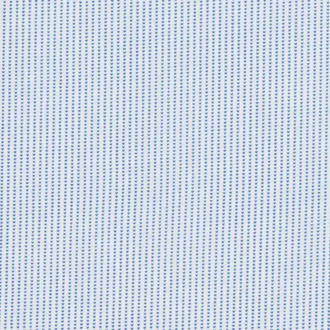 Baumwollstoff Mini-Herzen Blau 145 cm Breite Neuheit