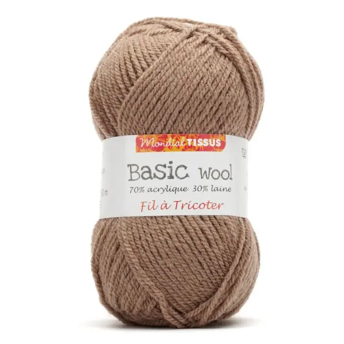 Mega-Angebot Strickgarn MT Basic Wool taupe