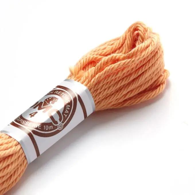 Markenprodukt Zwirnsfaden für Stickerei, mattes Gelb bis Orange – COL 2160