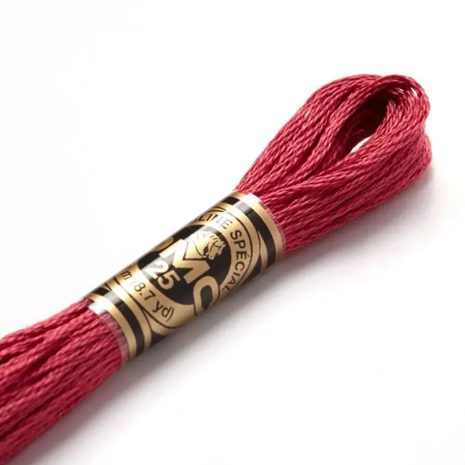 Mouliné-Faden für Stickereien – Rosa-violette Töne – COL 3350 Geprüft